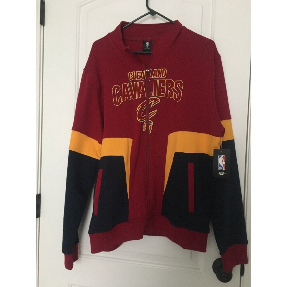 NBA Cleveland Cavaliers Men's Full Zip Track Jacket Choose Your Size